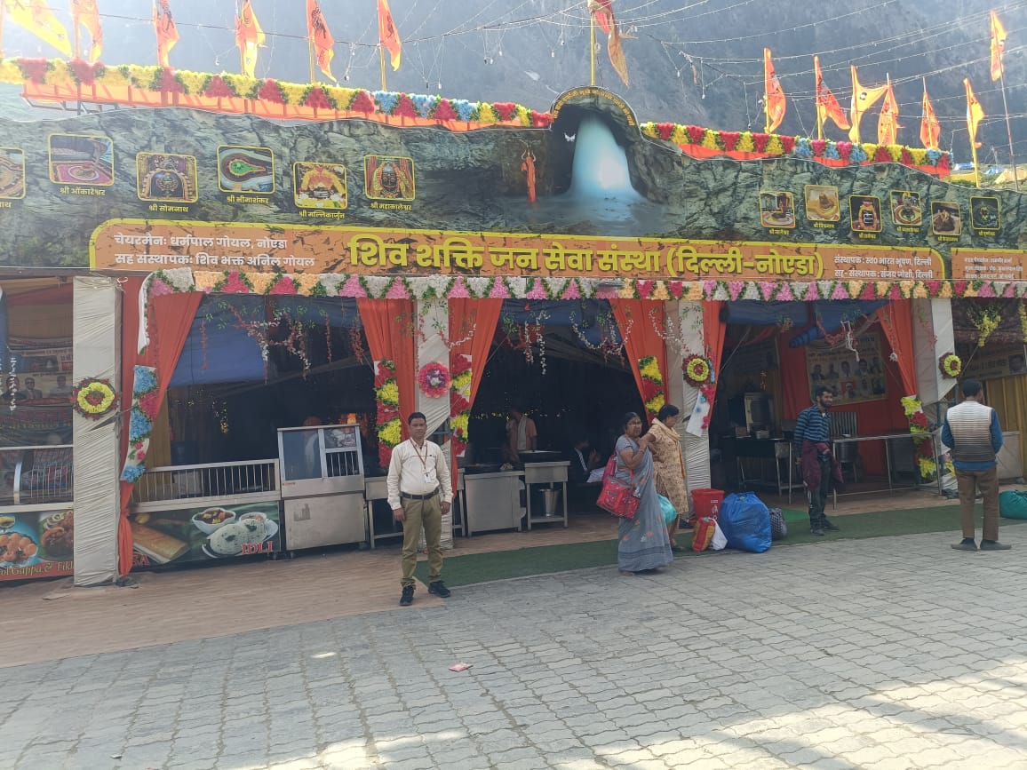 Shiv Shakti Jan Seva Sansthan Bhandara setup